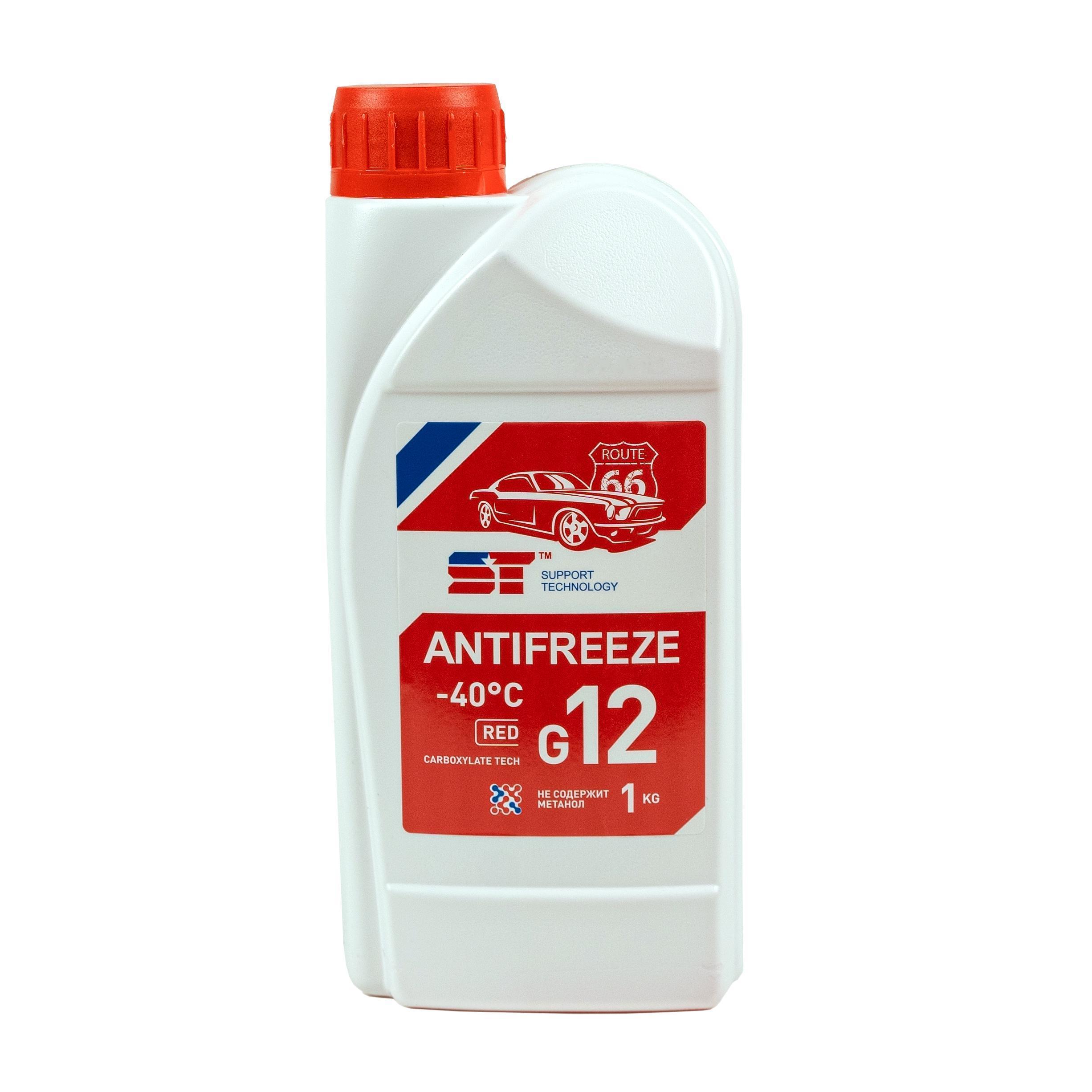 Антифриз ST красный G12+ (-40) 1 кг