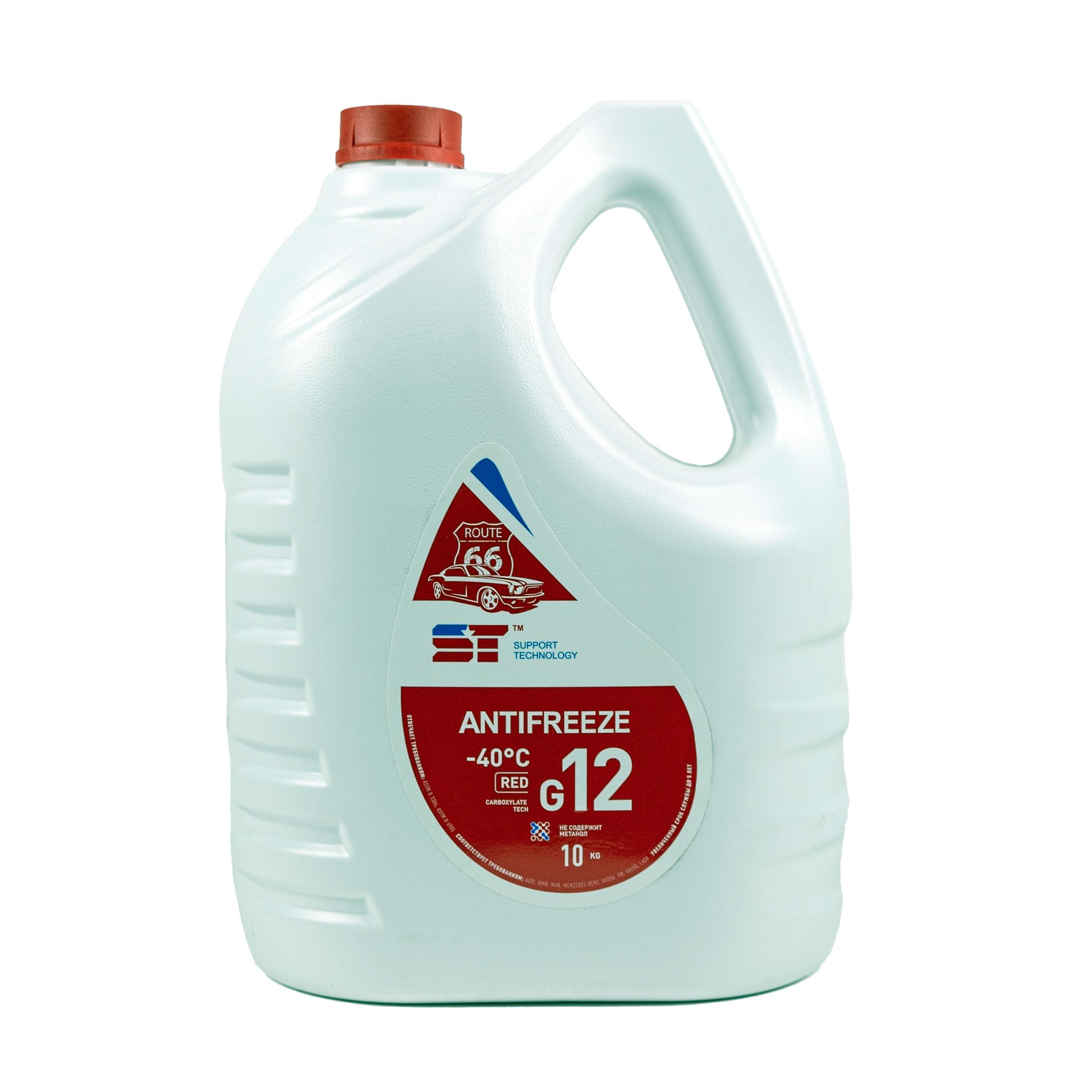 Антифриз ST красный G12+ (-40) 10 кг
