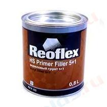 Грунт Reoflex акриловый 5+1 черный 0,8 л+0,16 л RX F-03/B