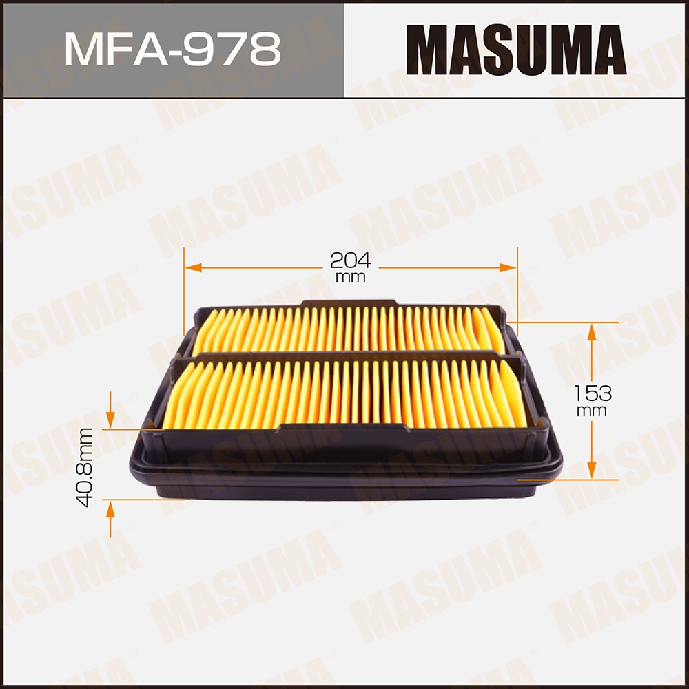 Фильтр воздушный Honda Steowgn 96-01 Masuma