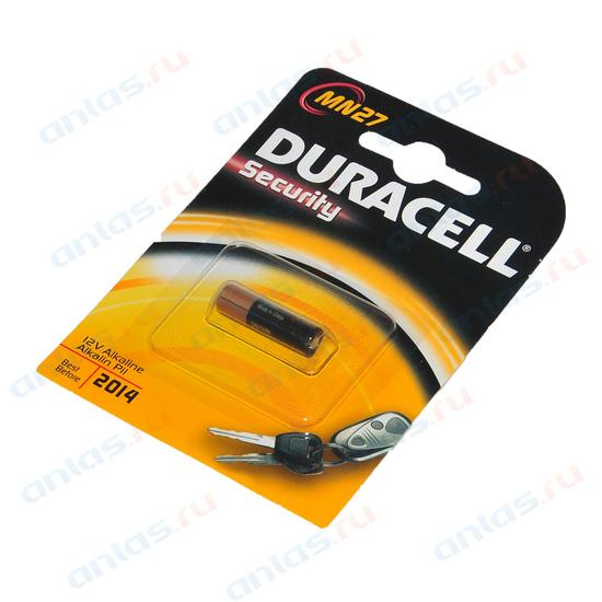 Элемент питания LR27A Duracell для брелоков сигнализаций