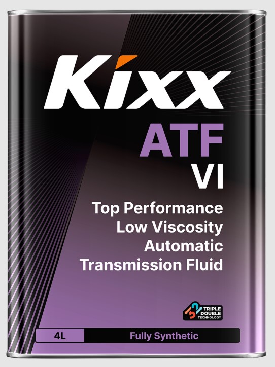 Масло Kixx ATF VI трансмиссионное 4л синтетическое