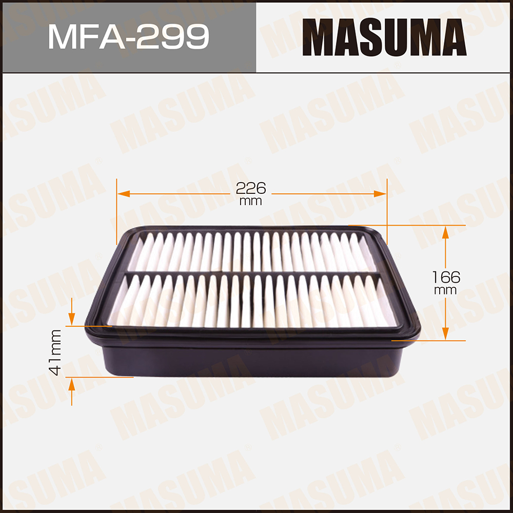 Фильтр воздушный Toyota Corolla (E100) 91-02 Masuma
