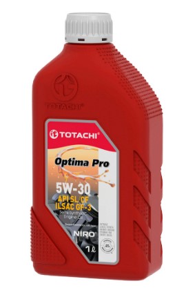 Масло моторное TOTACHI 5W-30 NIRO OPTIMA PRO SEMI-SYNTHETIC GF-3 SL/CF полусинтетическое 1л