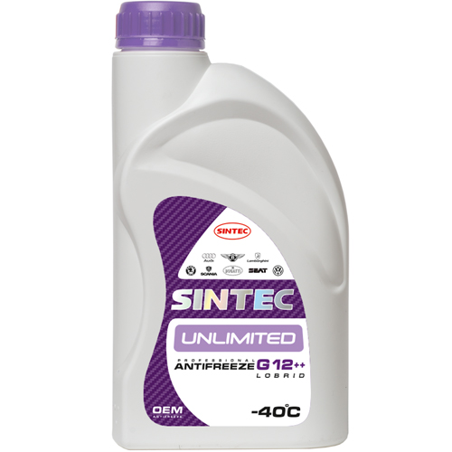 Антифриз Sintec Unlimited фиолетовый G12++ 1 кг 801502
