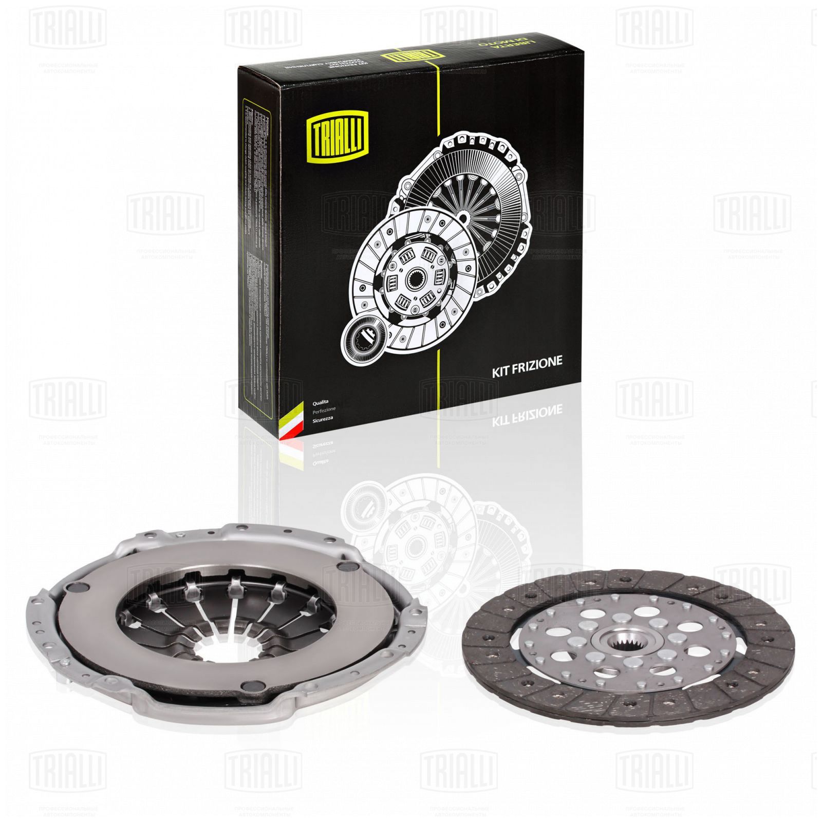 Сцепление Nissan Qashqai 06- 2.0i 2WD б/п Trialli