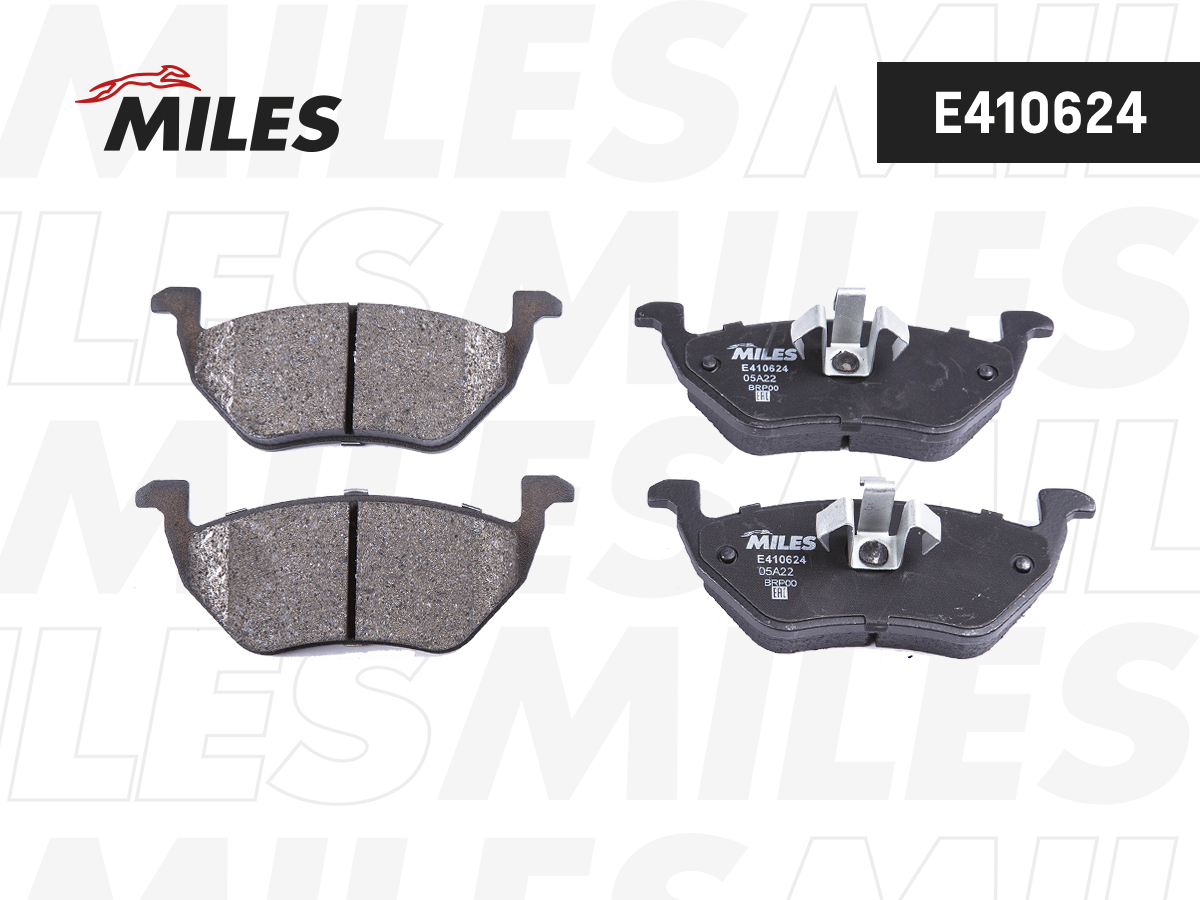 Колодки тормозные MILES Maverik 04-08/ MAZDA TRIBUTE 05-08