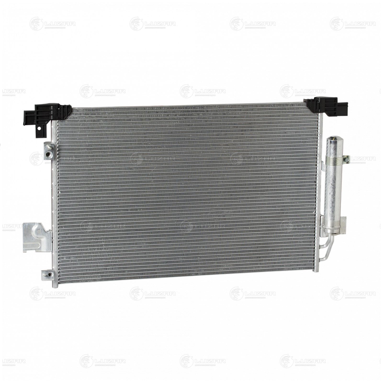 Радиатор кондиционера Mitsubishi Lancer X 08-, Outlander XL 06-; Citroen C-Crosser 07- Luzar