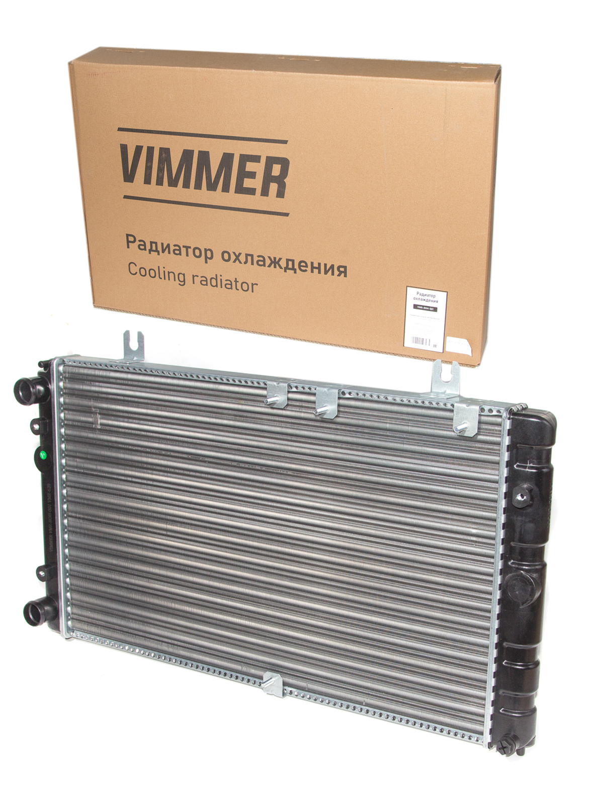 Радиатор охлаждения для а/м ВАЗ 1118 Калина алюм. Vimmer