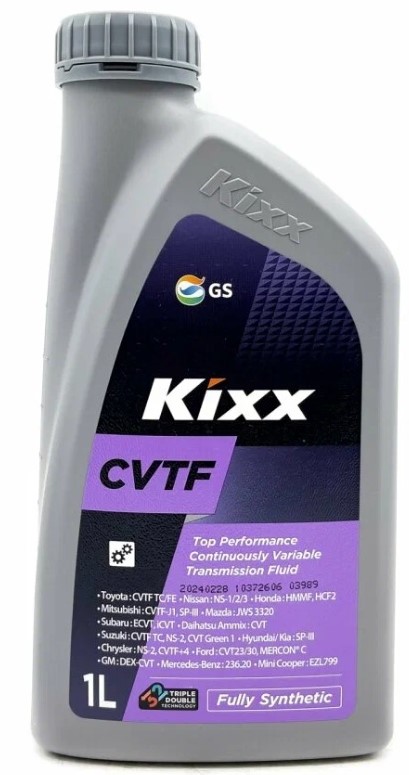 Масло Kixx CVTF 1л трансмиссионное синтетическое