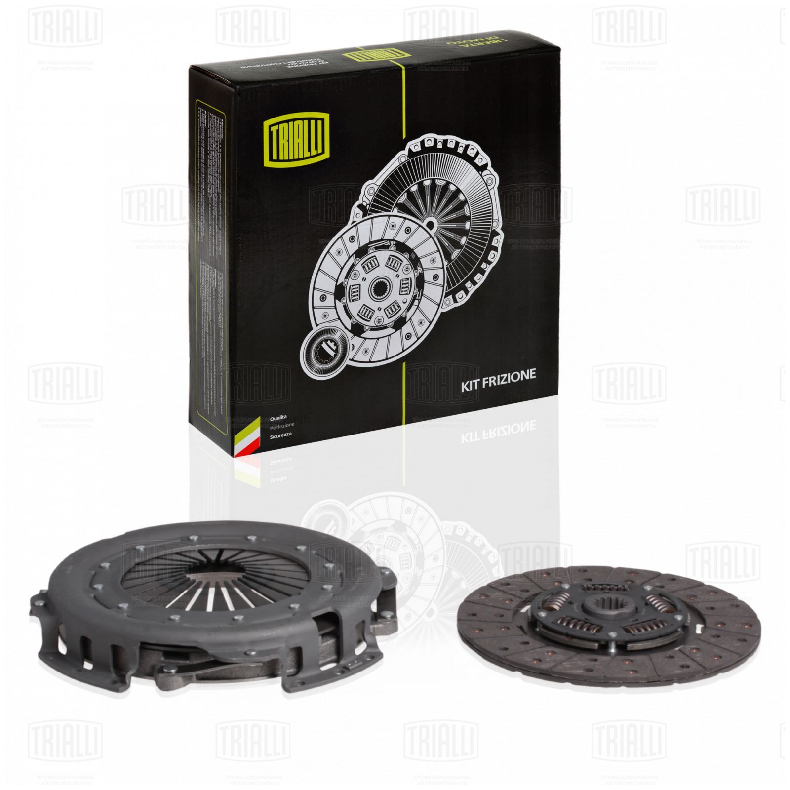 Сцепление TRIALLI FR0819 в сборе для а/м Hyundai HD45/65/72/78 (04-) 3.9D (без муфты) ()