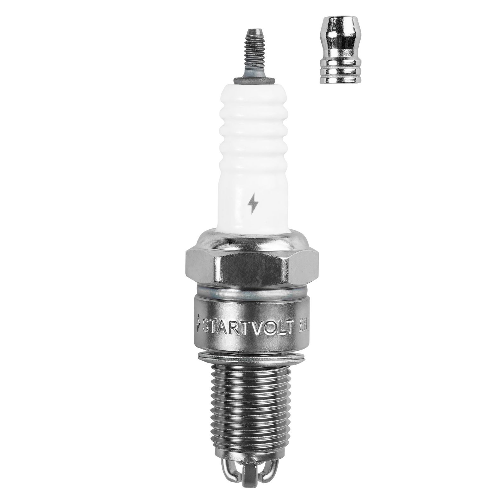 Свеча зажигания StartVolt VSP 0109 для а/м ВАЗ 2110-2112 зазор 1мм, 3-х электродные, с резистором 8 клап.