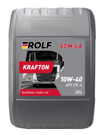 Масло моторное Rolf Krafton S7 M-LA 10W-40 ACEA E6 синтетическое 20л / 10W40