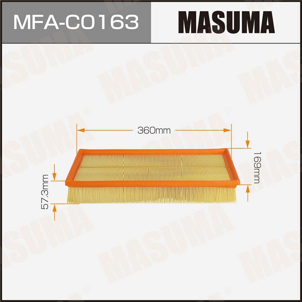 Фильтр воздушный A0891 GAC GS8 (1/20) Masuma