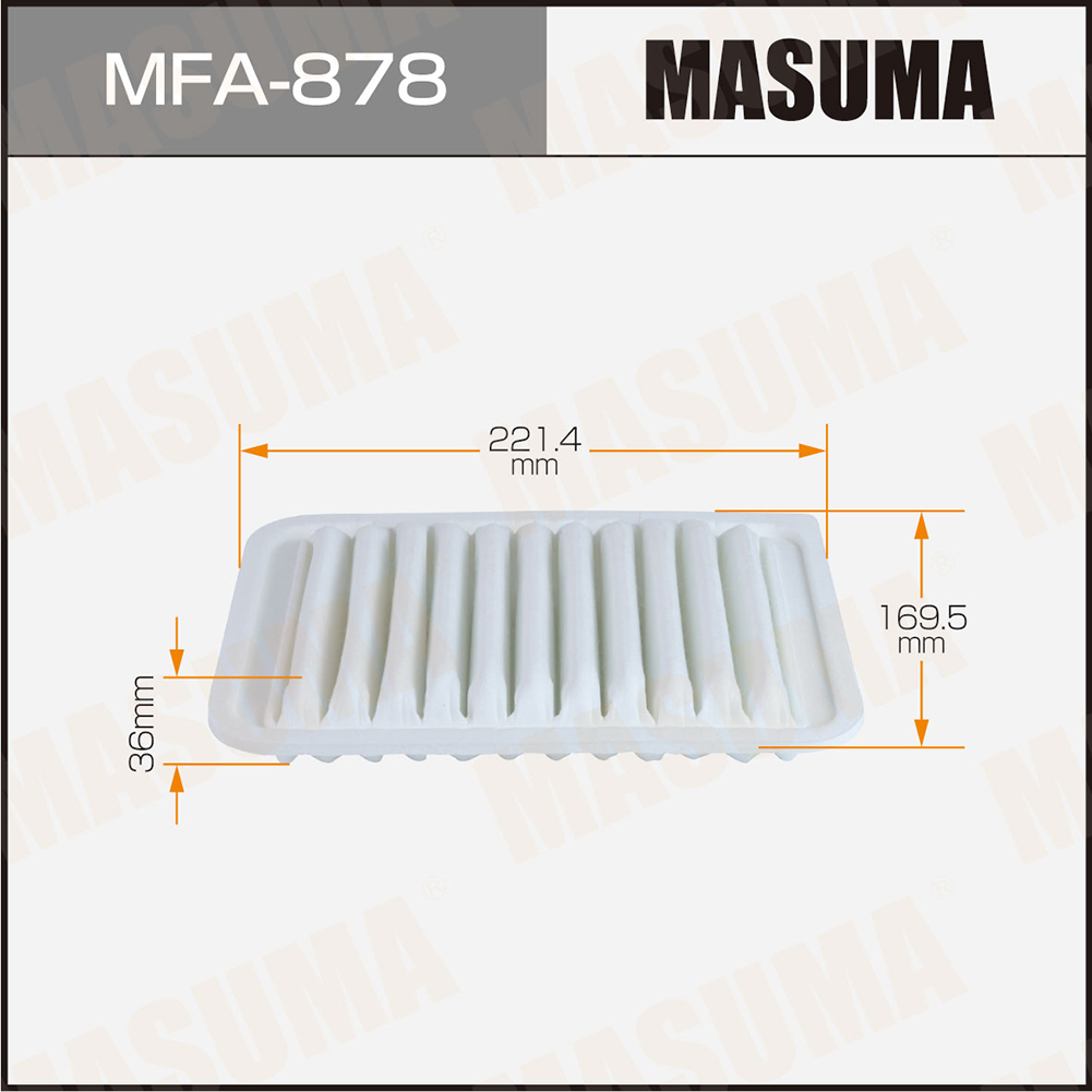 Фильтр воздушный Daihatsu Tanto 19- Masuma