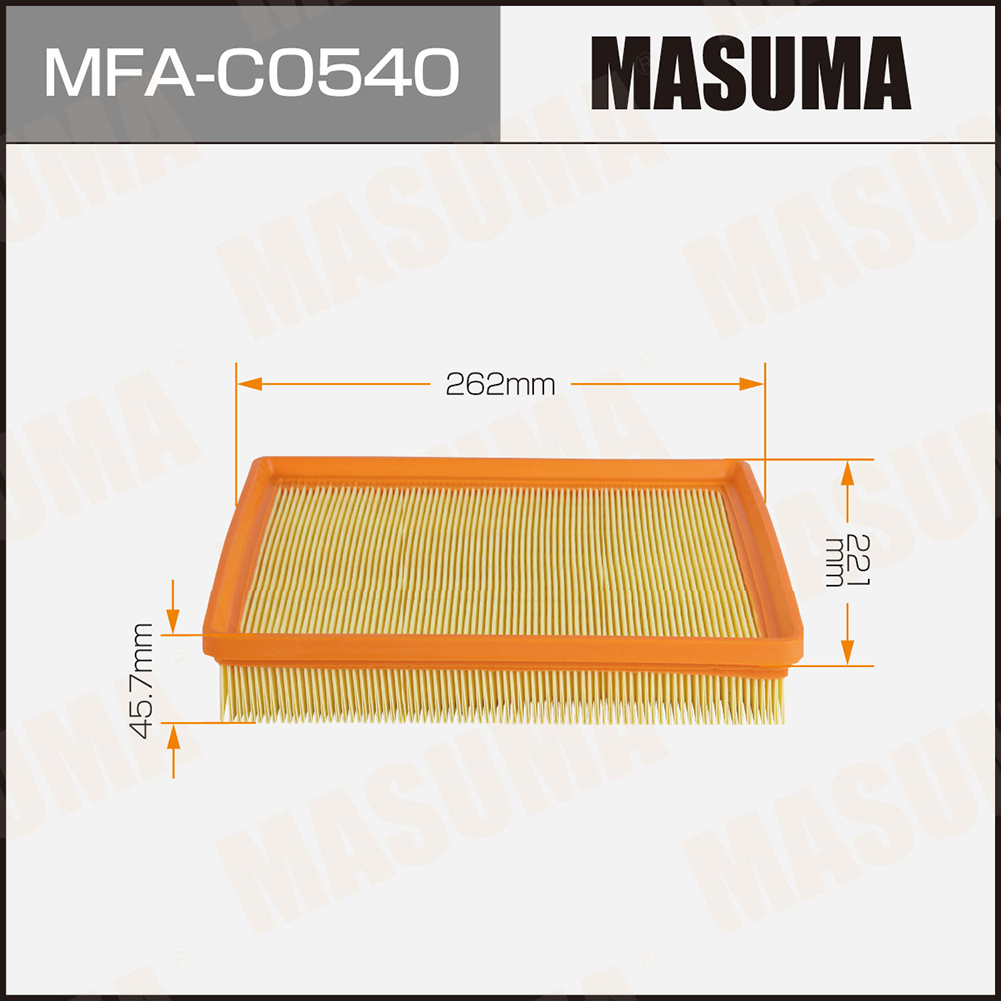 Фильтр воздушный A8078 AITO M7 (1/20) Masuma