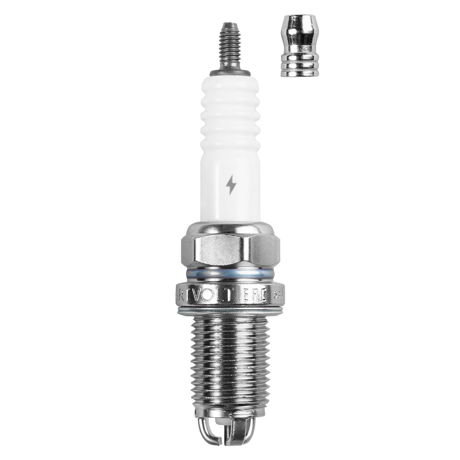 Свеча зажигания StartVolt VSP 0111 для а/м ВАЗ 2110-2112 зазор 1мм, 3-х электродные, с резистором 16 клап.