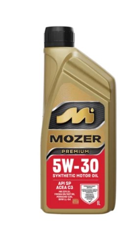 Масло моторное MOZER 5W-30 Premium C3 SP синтетическое 1 л