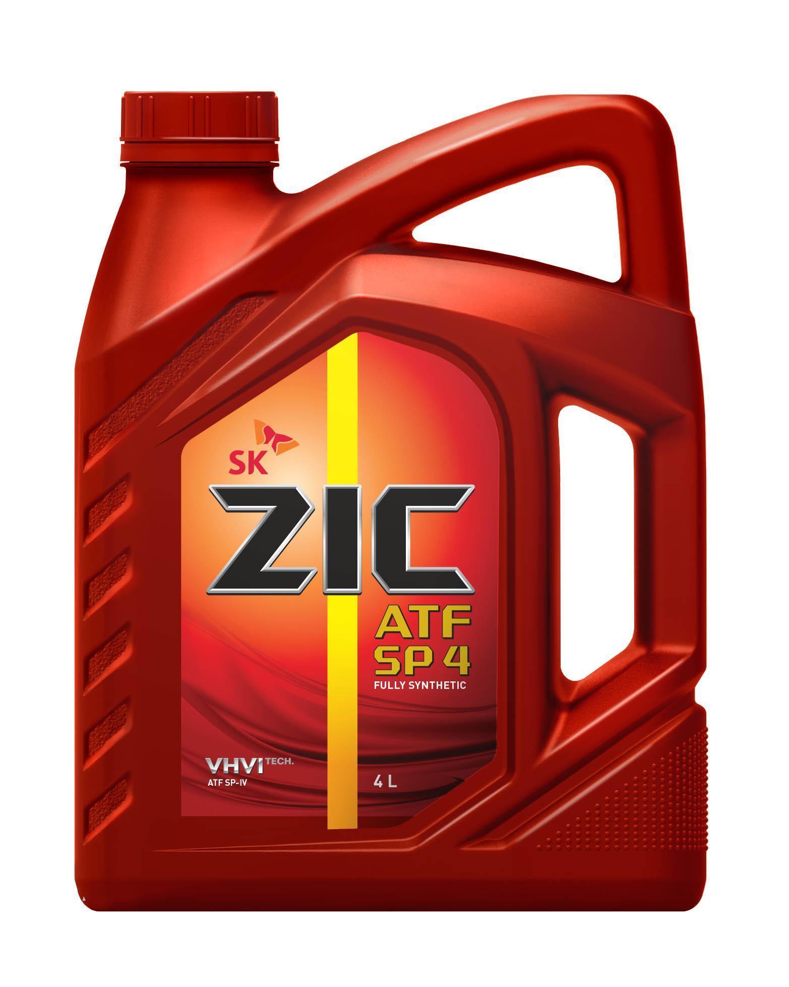Масло трансмиссионное ZIC ATF SP 4 4л