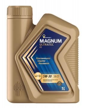 Масло моторное РосНефть 5W-30 Magnum Ultratec FE синтетическое 4л / 5W30