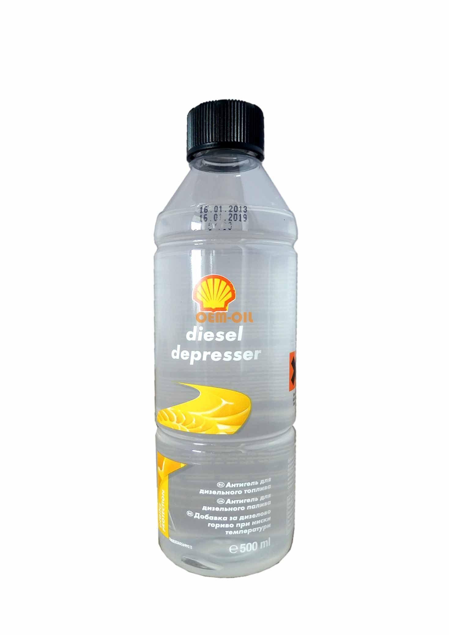 Антигель Shell для дизтоплива Diesel depresser 1:1000 0,5 л