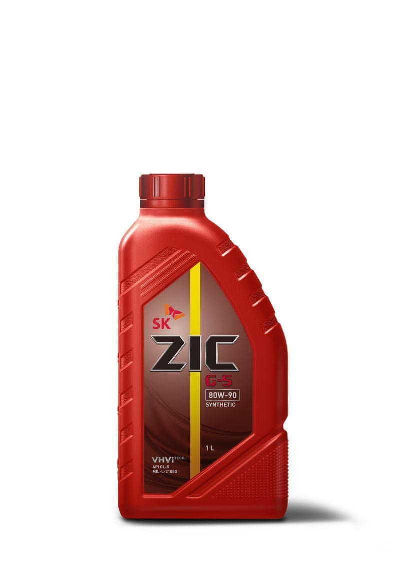 Масло трансмиссионное ZIC 80W-90 G-5 GL-5 для мостов 1л / 80W90