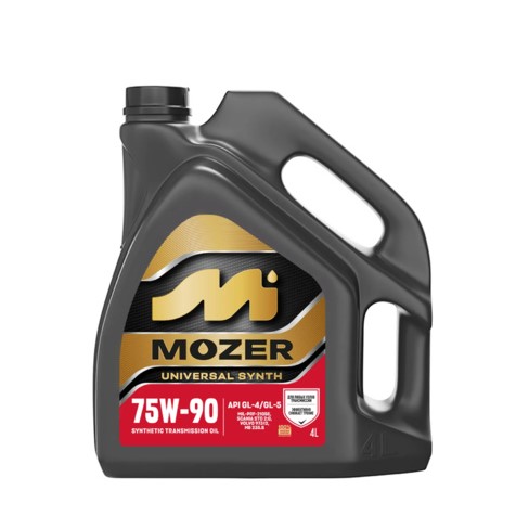 Масло трансмиссионное MOZER Universal 75W-90 GL-4/GL-5 синтетическое 4 л