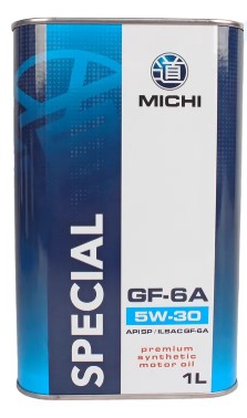 Масло моторное Michi 5W-30 Special GF-6A синтетическое 1 л