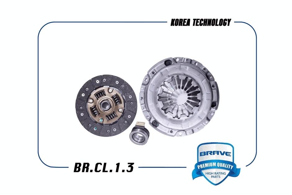 Сцепление Daewoo Matiz 0,8, Tico 95-; Chevrolet Spark 0.8 05- с подшипником Brave