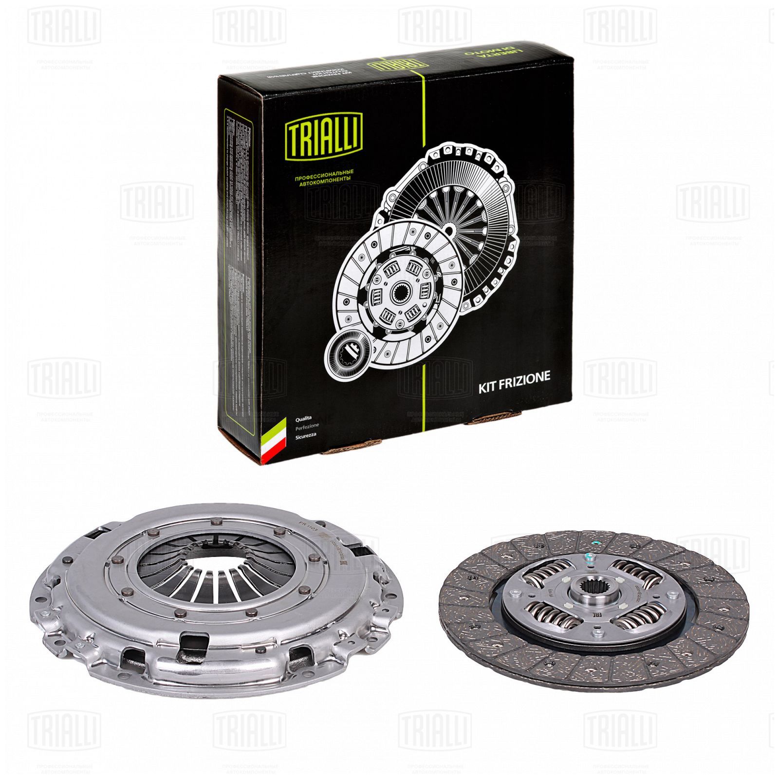 Сцепление Mitsubishi Lancer 07- 1.8i/2.0i (кмпл. без муфты) Trialli