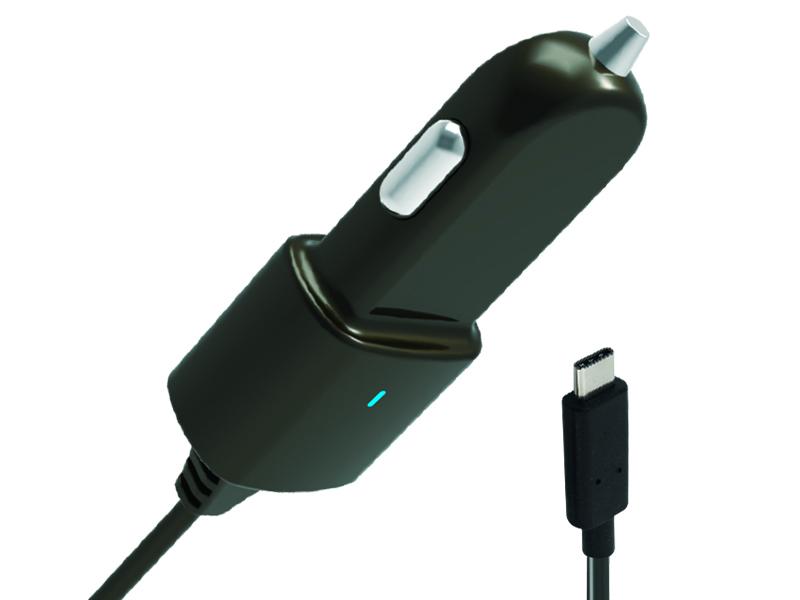 Зарядное устройство 12 В USB 2.1A Type-C Partner ПР038459