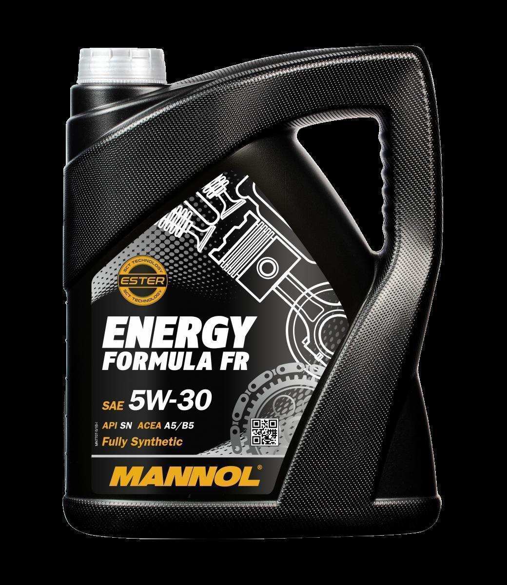 Масло моторное Mannol 5W-30 ENERGY FORMYLA FR SN A5/B5 синтетическое 5л / 5W30