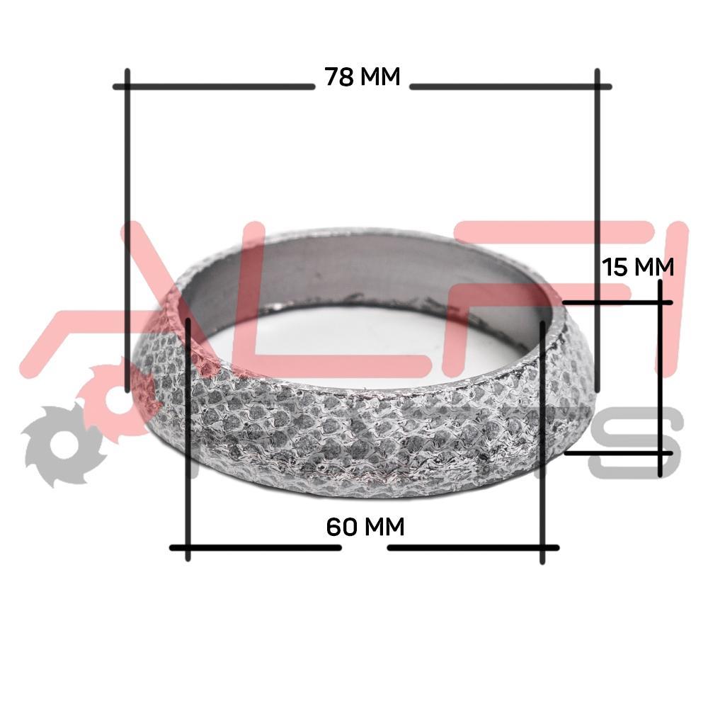 Кольцо глушителя 61 х 78 х 15 ALFI parts