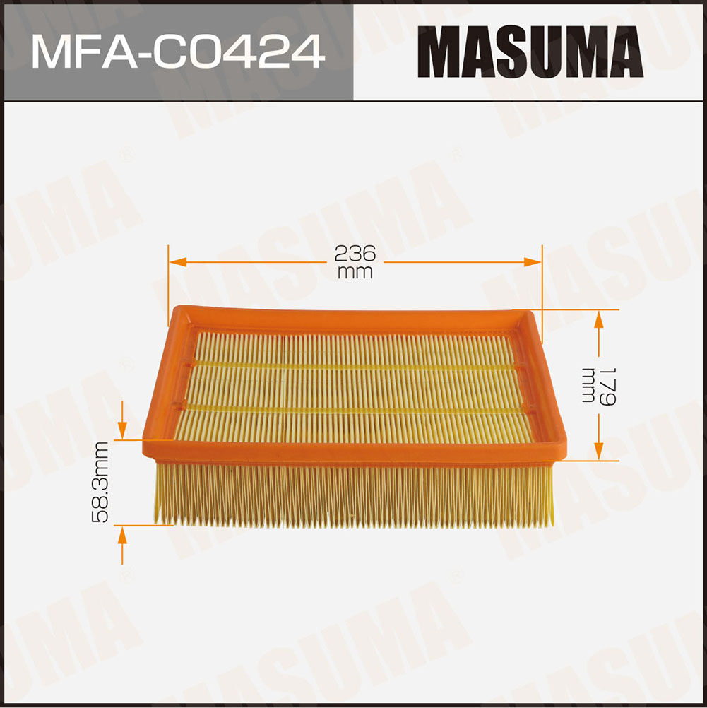 Фильтр воздушный CHANGAN ALSVIN Masuma