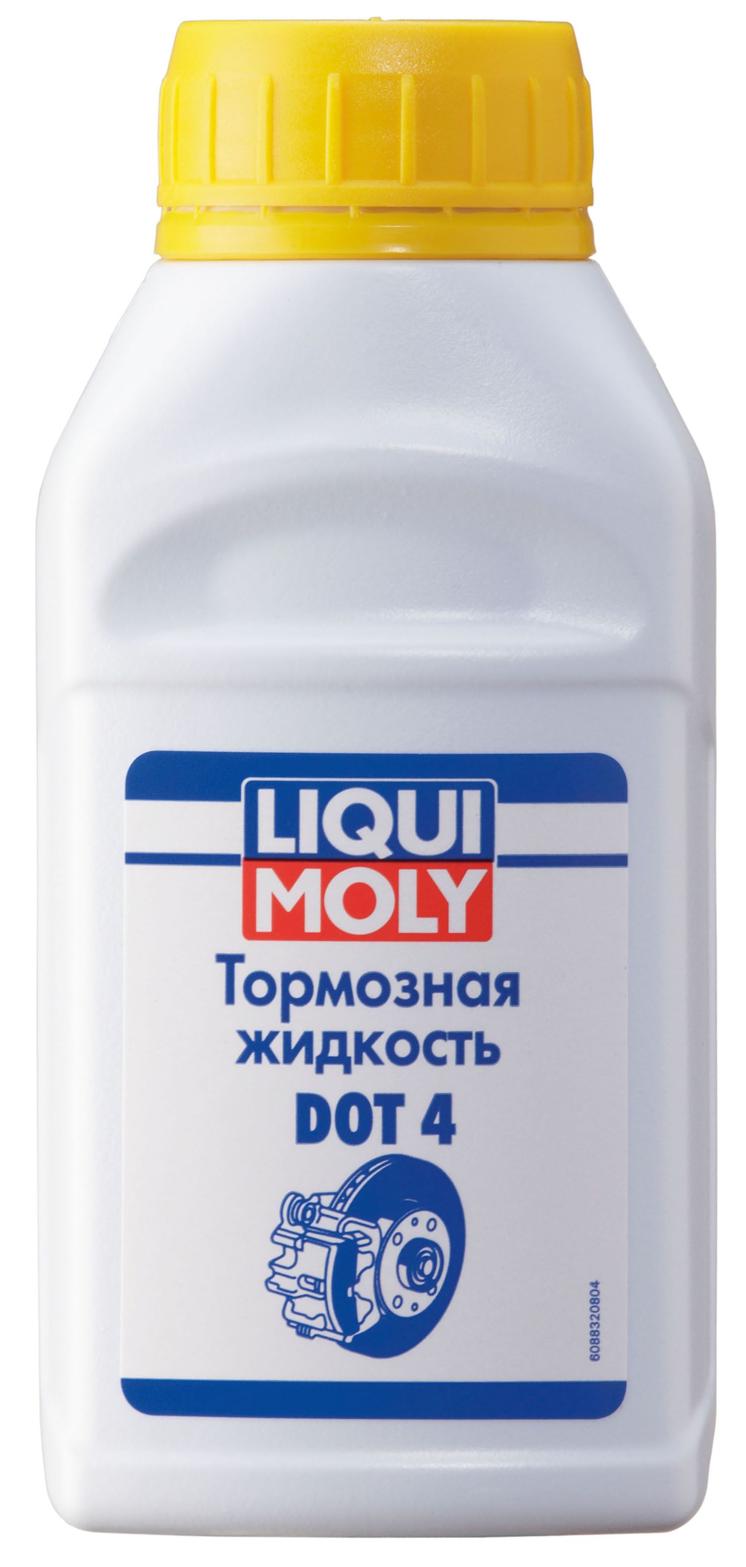 Жидкость тормозная LiquiMoly Dot-4 0,25 л