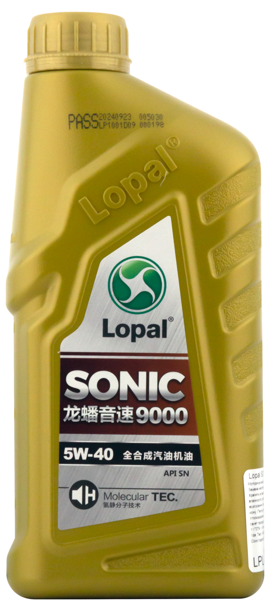 Масло моторное Lopal 5/40 SONIC 9000 синтетическое SN 1л/ 5W40