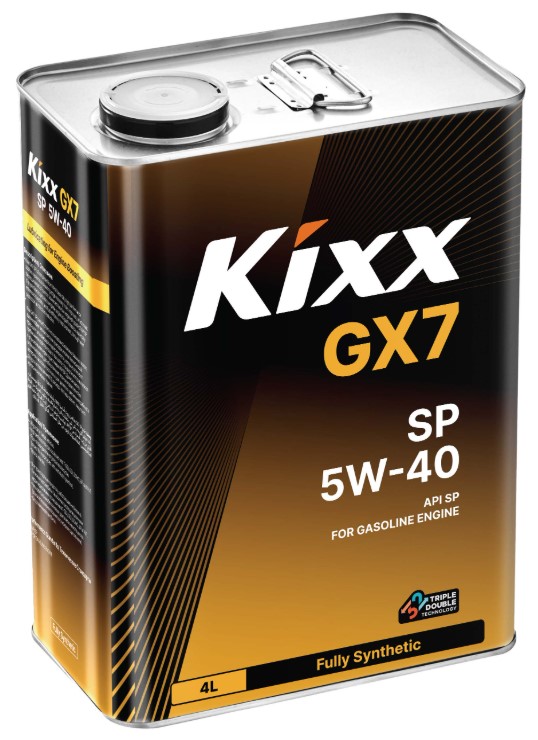 Масло моторное Kixx 5W-40 GX7 SP 4л синтетическое