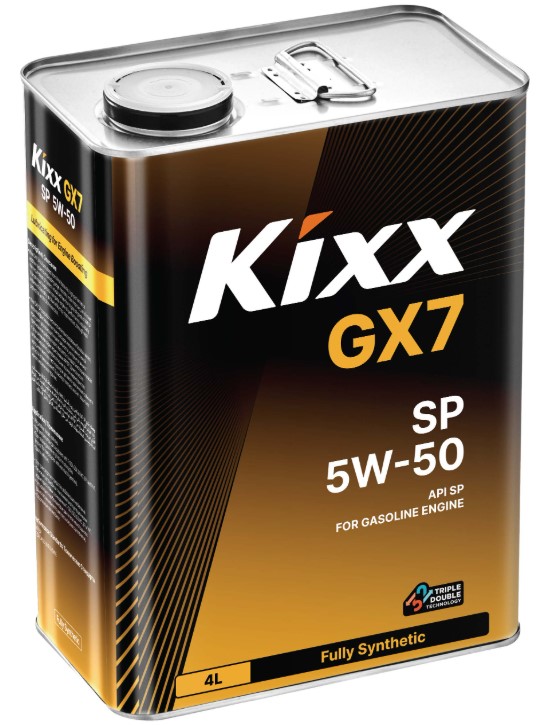 Масло моторное Kixx 5W-50 GX7 SP 4л синтетическое