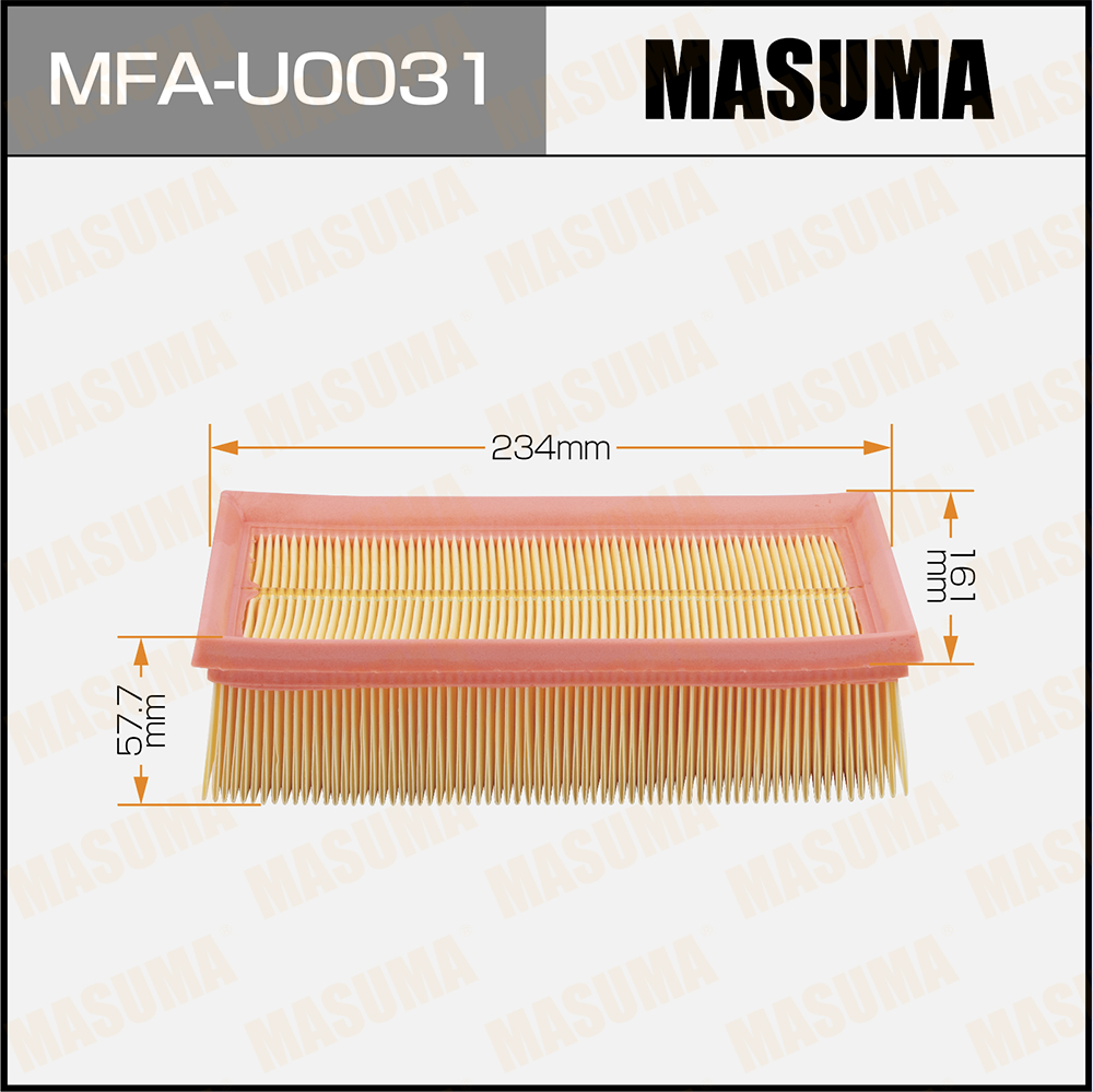 Фильтр воздушный Opel Mokka 12-19 Masuma