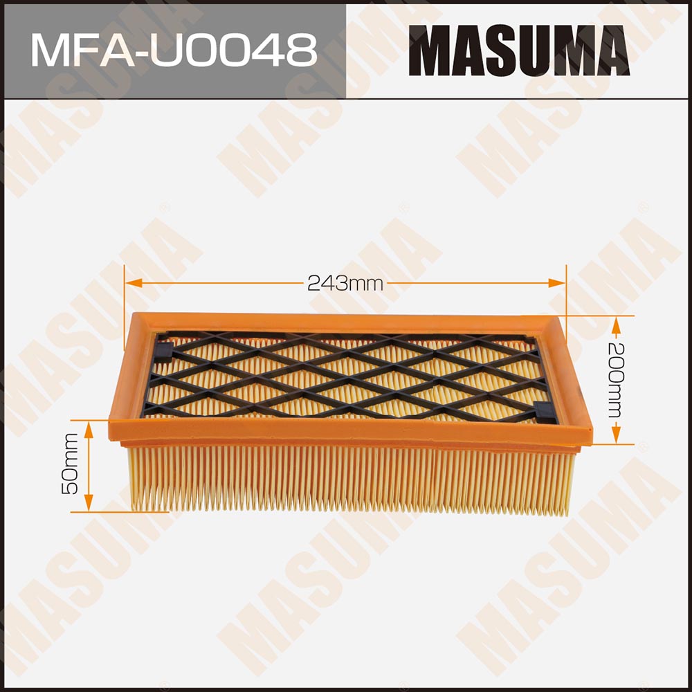 Фильтр воздушный Ford Galaxy III 15-, Mondeo V 14-, S-Max II 15- Masuma