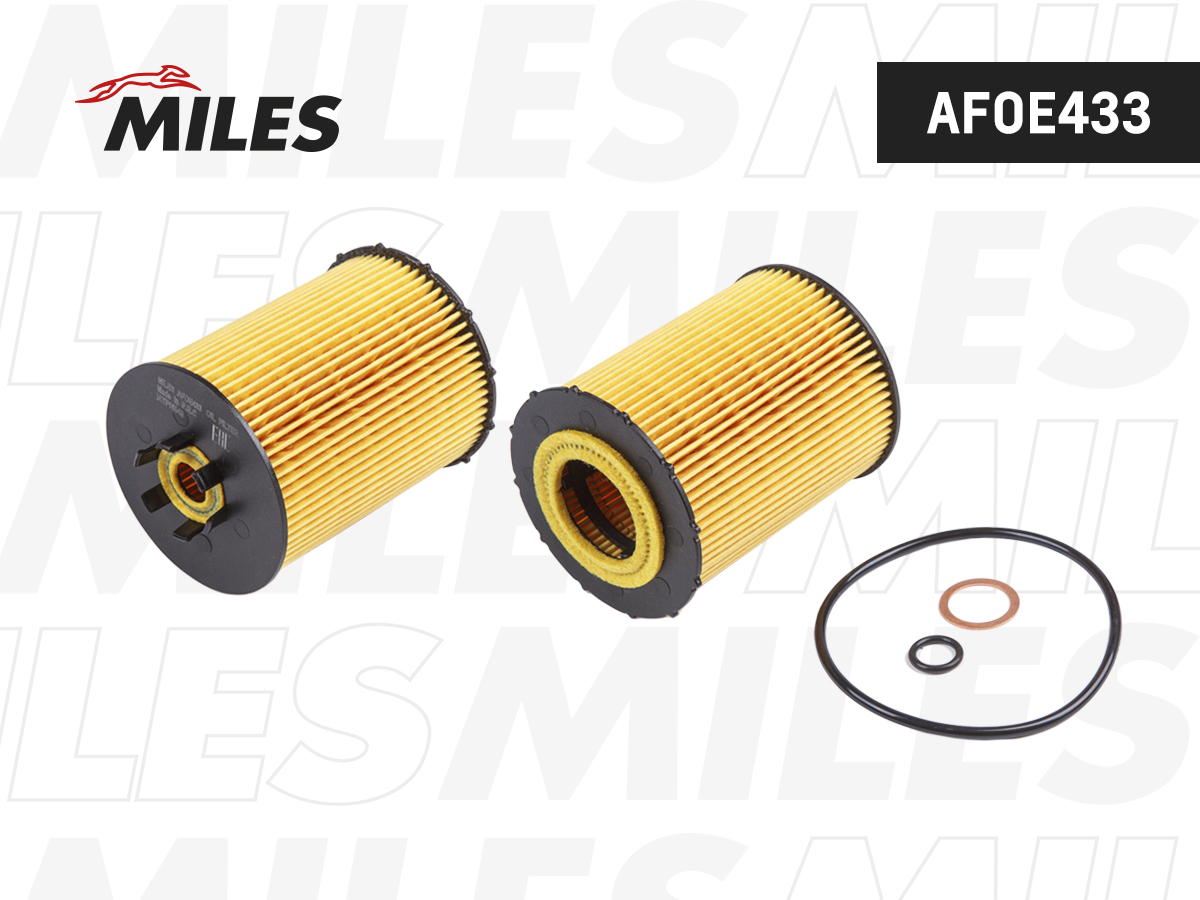 Фильтр масляный MILES BMW E60/E65/X5 (E70) 4.0-6.0