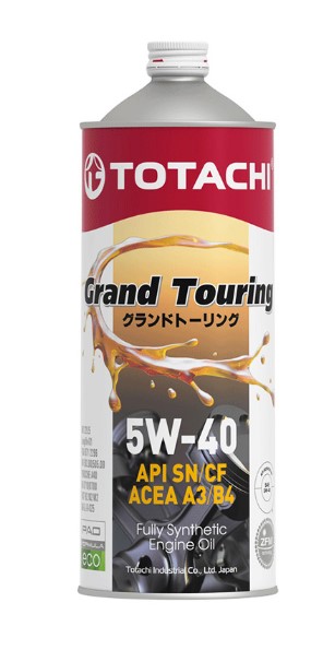 Масло моторное TOTACHI /4562374690837/ Grand Touring Fully Synthetic SN 5W-40 1л / 5W40