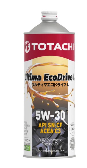 Масло моторное TOTACHI 5W-30 Ultima EcoDrive L Fully Synthetic SN/CF синтетическое 1л