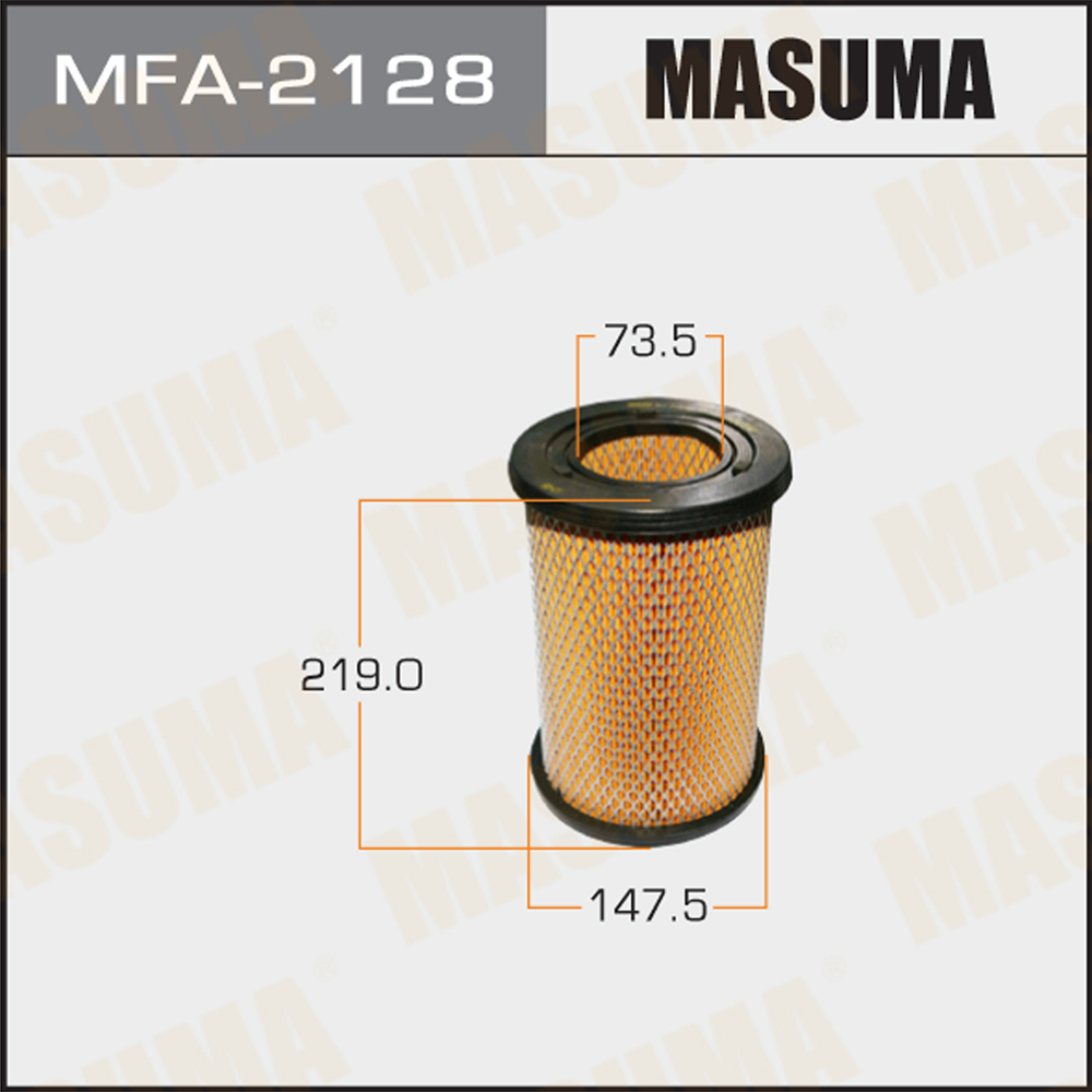 Фильтр воздушный Nissan Elgrand 97-, Terrano 95- 02; Isuzu Fargo Filly 97- Masuma