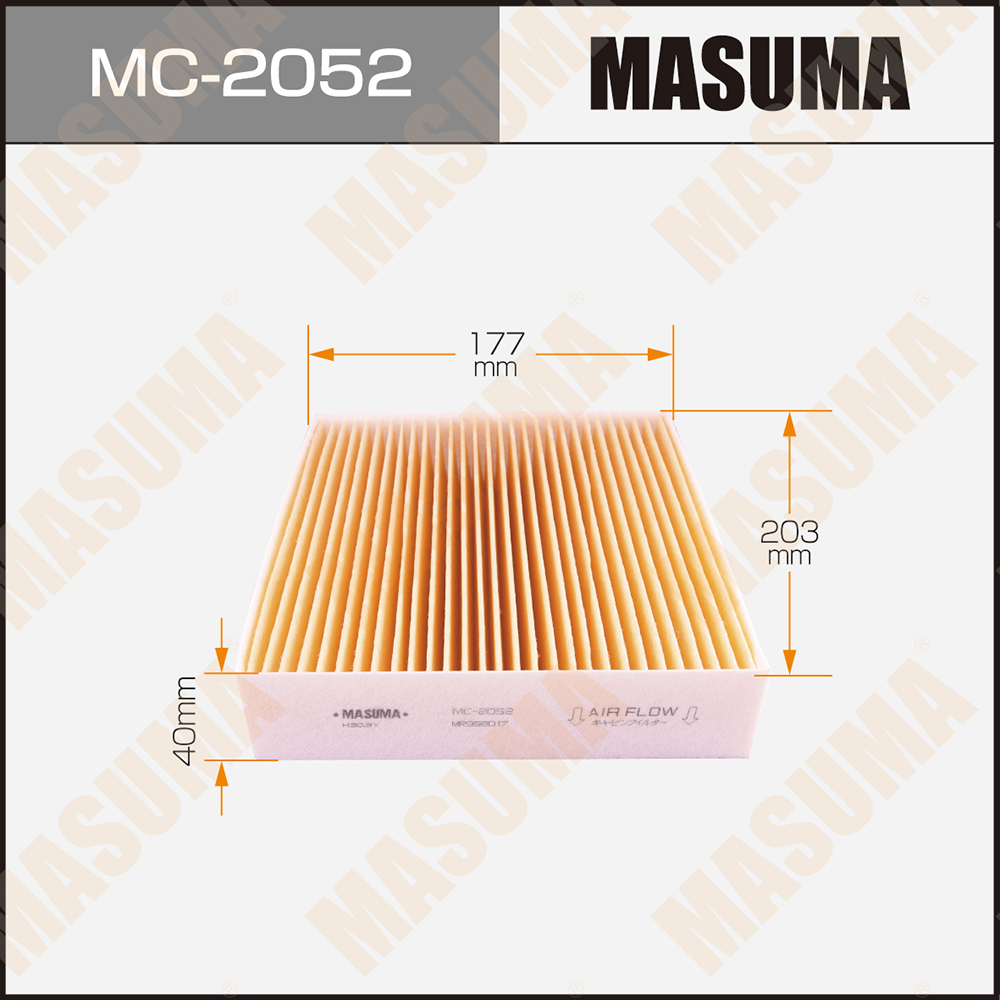 Фильтр салона Masuma