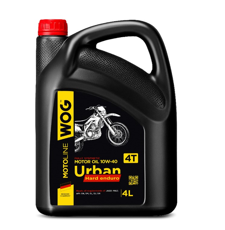 Масло моторное WOG 10W-40 MOTO Urban Street 4T 1 л