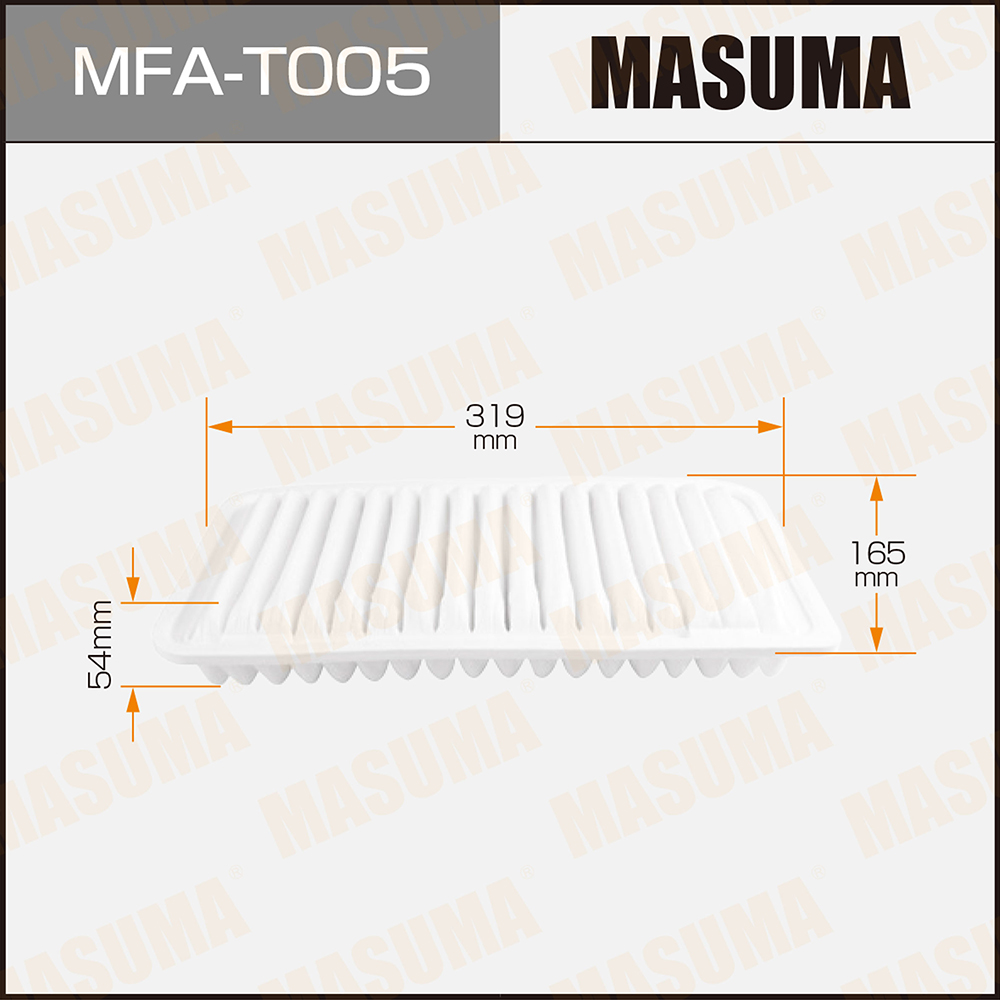 Фильтр воздушный Toyota Corolla (E120) 01- Masuma