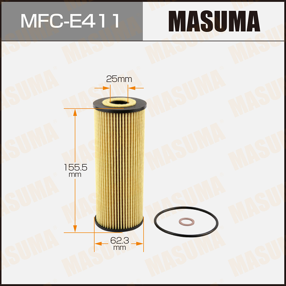 Фильтр масляный VAG A6 (C5) 00-; Octavia I (A4) 96-; Crafter I 06-, Passat (B5, B6) 98- Masuma