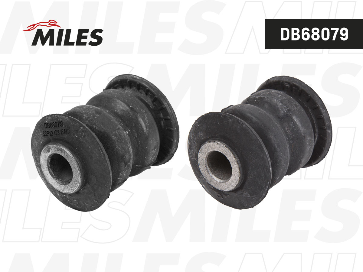 Сайлентблок Miles рычага пер. подвески NISSAN MICRA (K12), NOTE, RENAULT CLIO III передний
