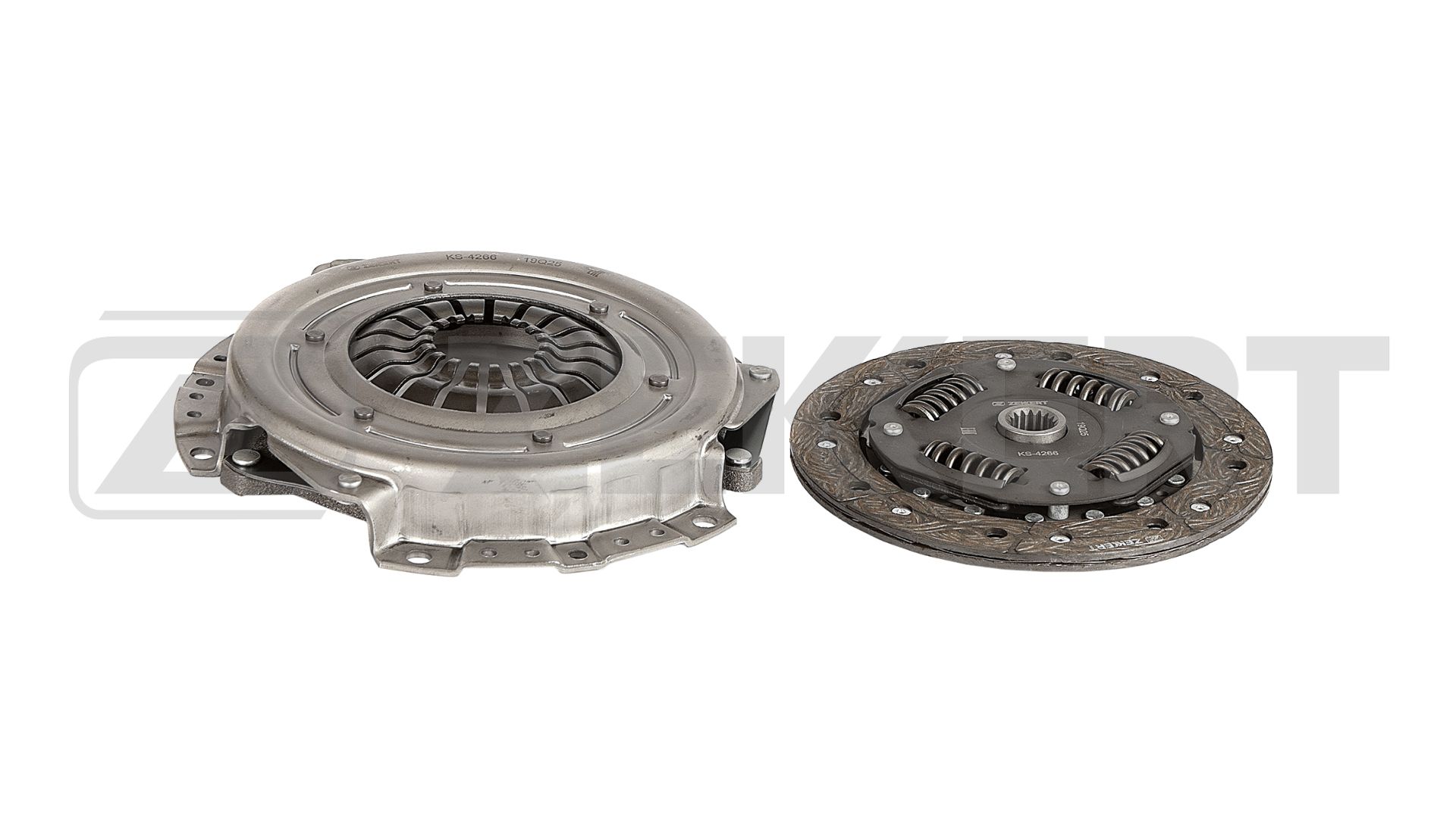 Сцепление ZEKKERT KS4266 ( 190 \ 17z \ 17x19,9 ) без подшипника \ Ford Fiesta IV, V 95-, Fusion 02-, Ka 96-, M